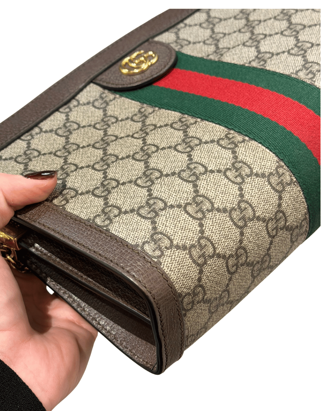 GUCCI OPHIDIA CON CATENA E FASCIA WEB