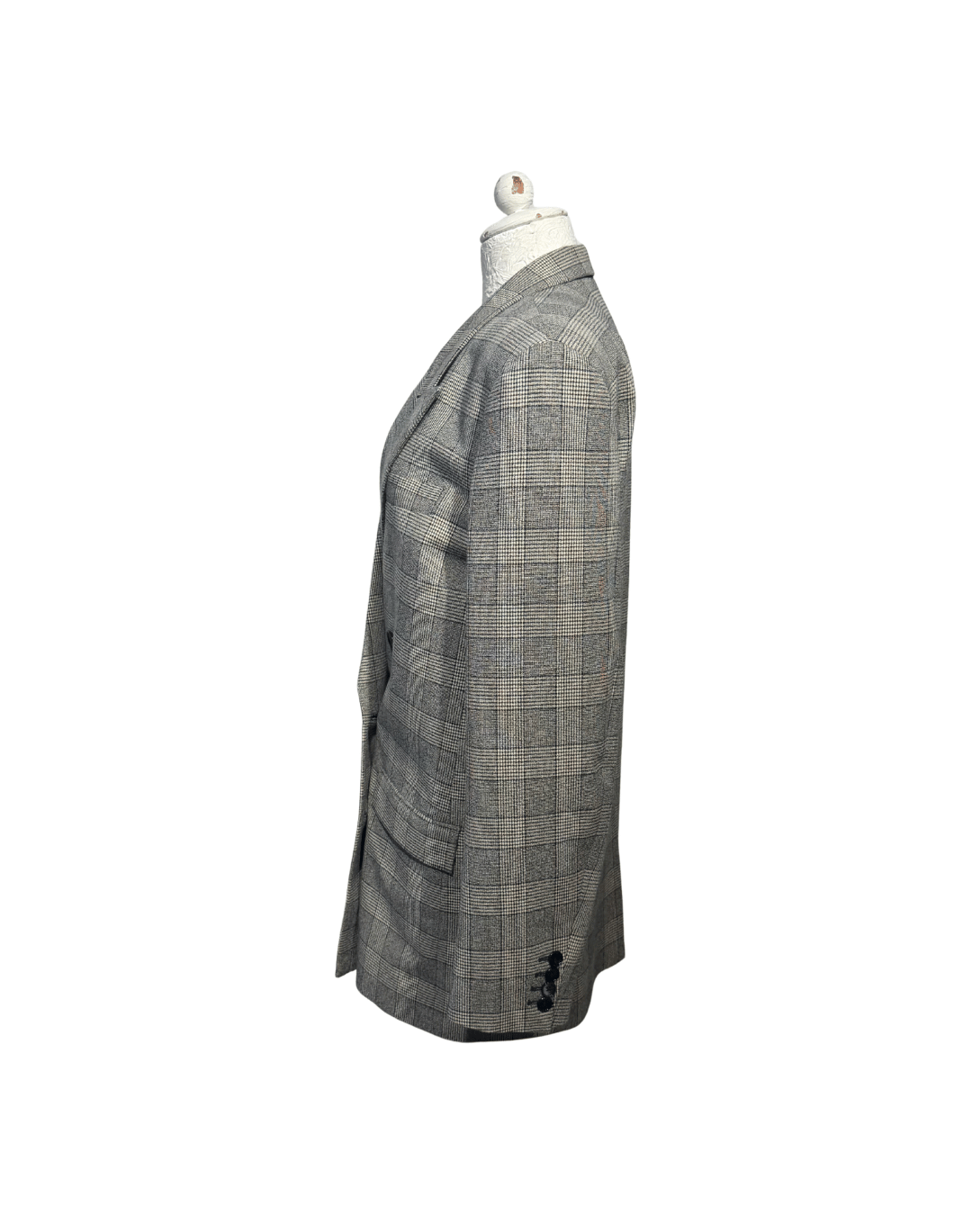 BLAZER OVERSIZE DOPPIOPETTO ISABEL MARANT QUADRI Tg 40