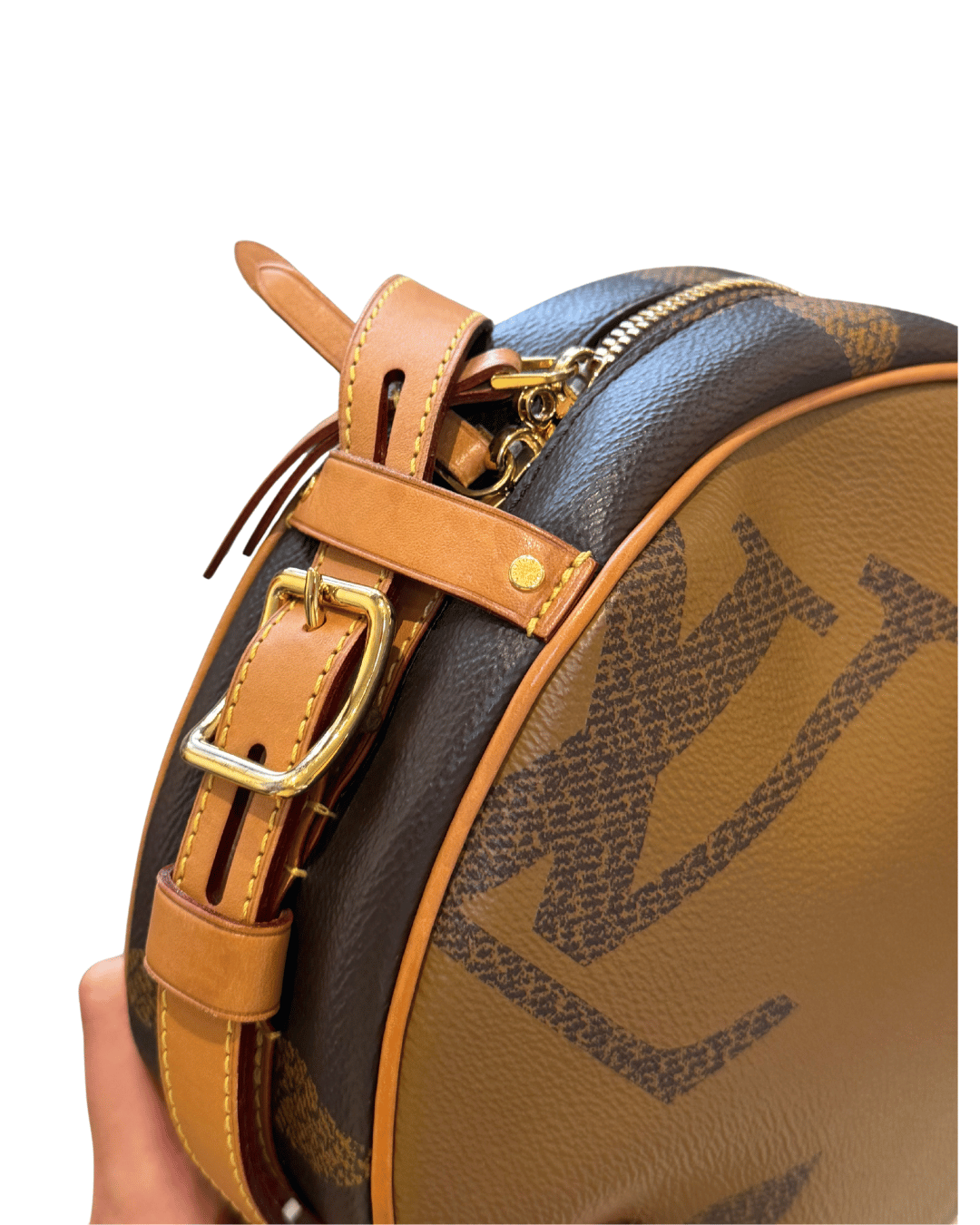 BOITE CHAPEAU SOUPLE LOUIS VUITTON MONOGRAM REVERSE