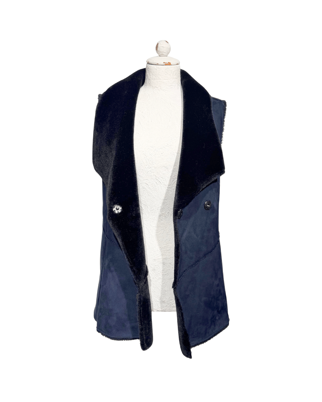 GILET ARMANI BLU E NERO