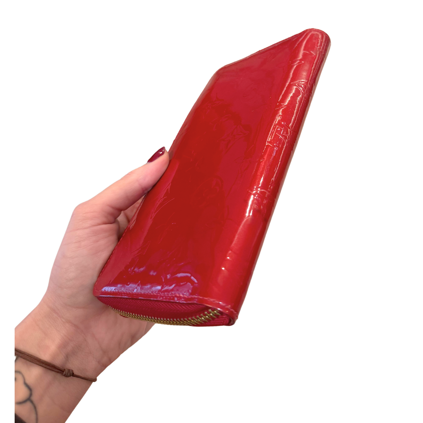 ZIPPY LOUIS VUITTON VERNIS ROSSO
