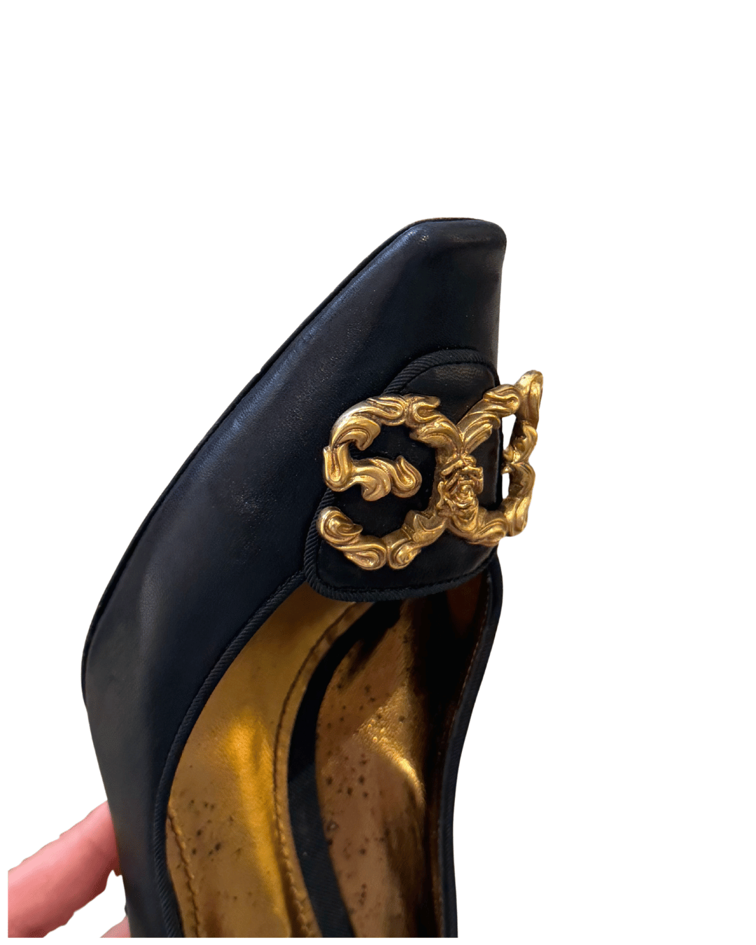 DECOLLETE NERE BAROCCO D&G Nr 36