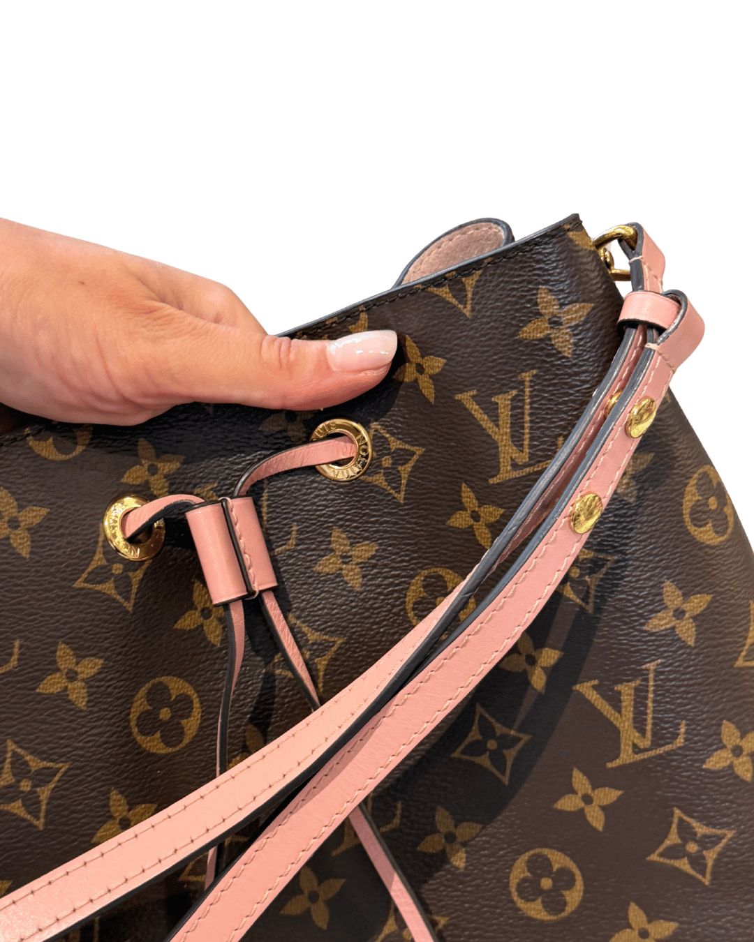 NEONOE LOUIS VUITTON MONOGRAM RIFINITURE ROSA