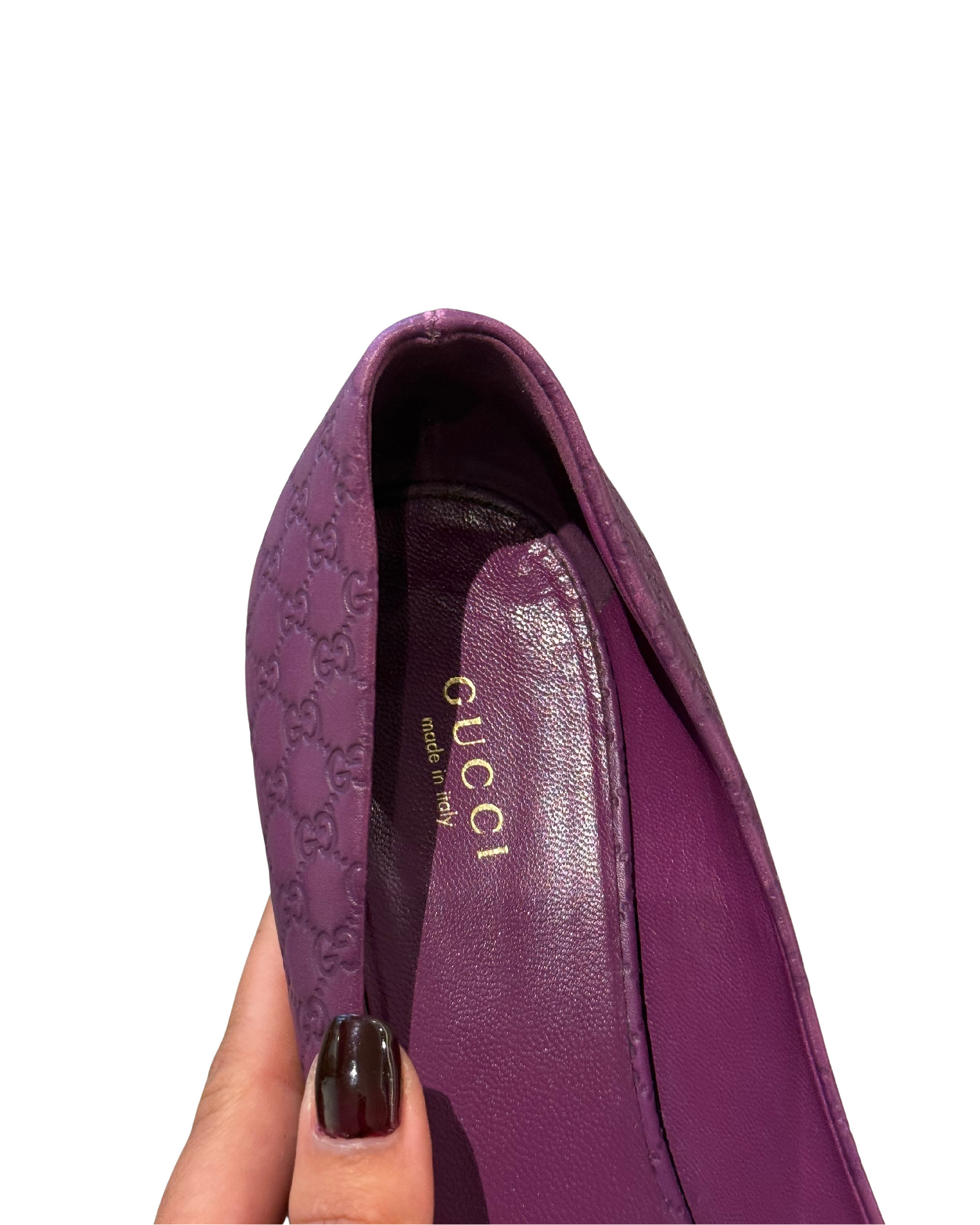 SANDALI ZEPPA GUCCI VIOLA