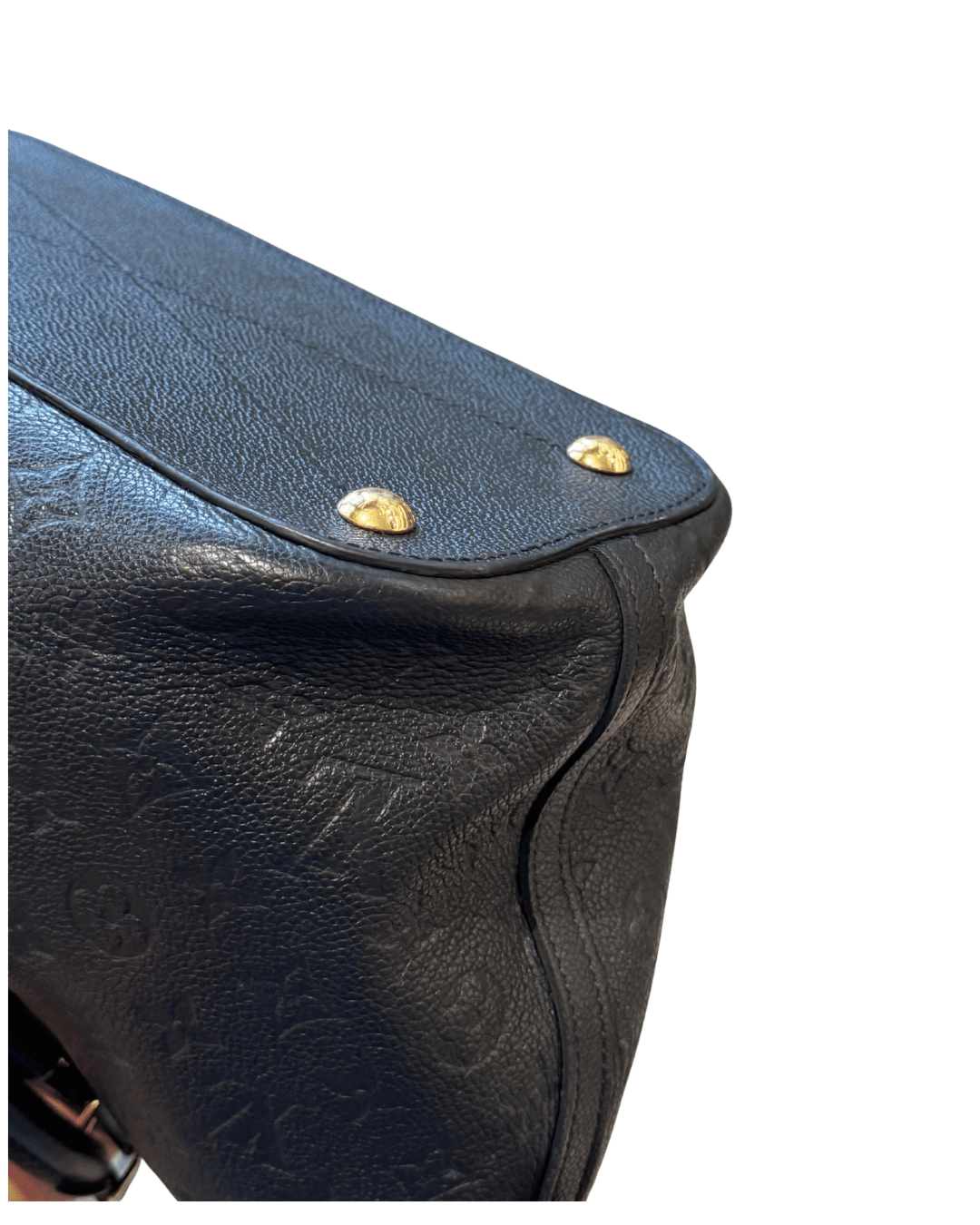 MAZARINE MM PELLE IMPRESSA NERA LOUIS VUITTON