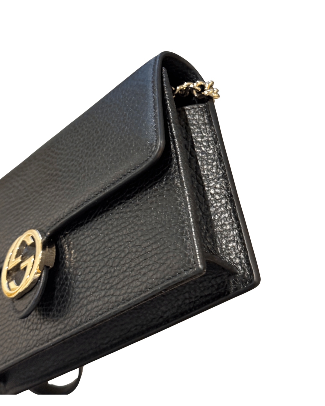 GUCCI SOHO WALLET ON CHAIN NERA