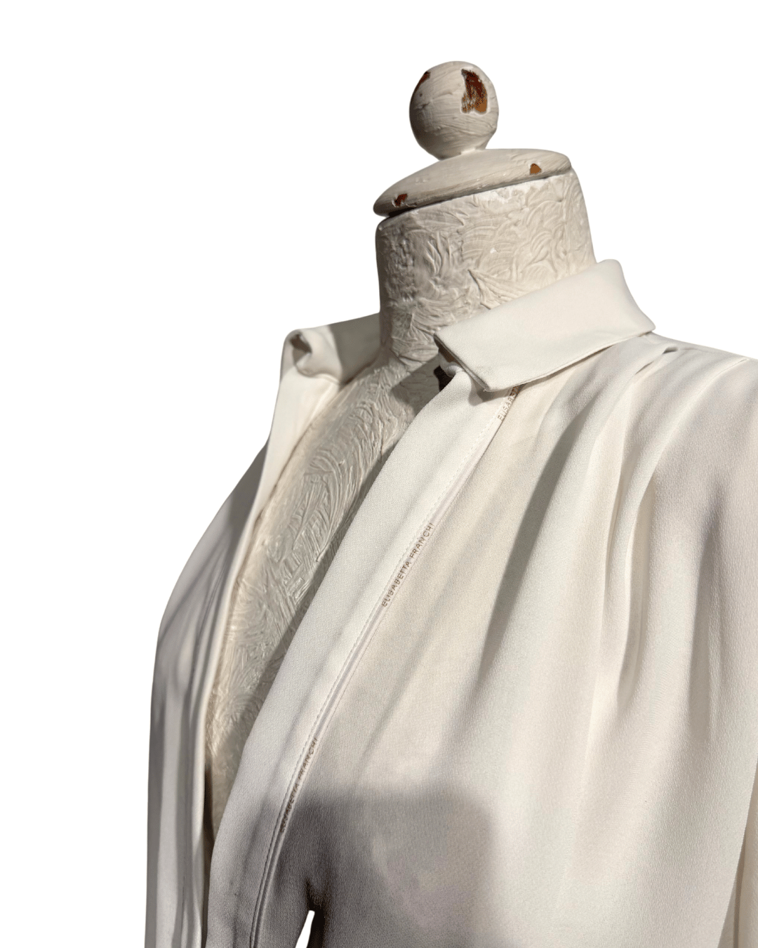 BODY CAMICIA ELISABETTA FRANCHI BIANCA Tg 42