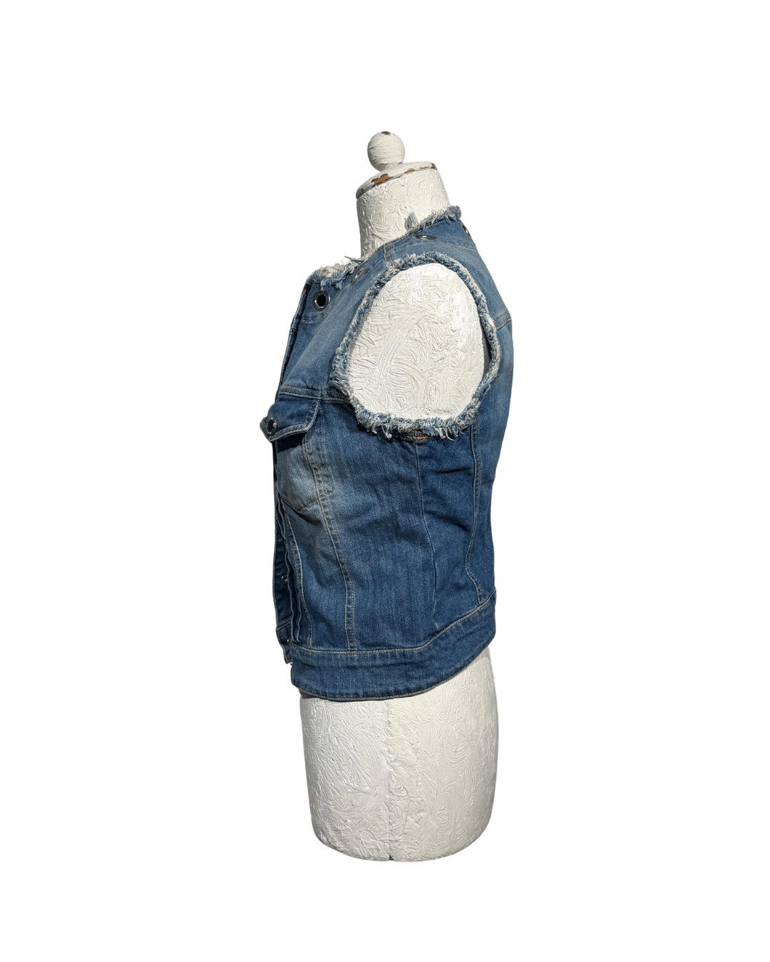 GILET DENIM ELISABETTA FRANCHI Tg 44