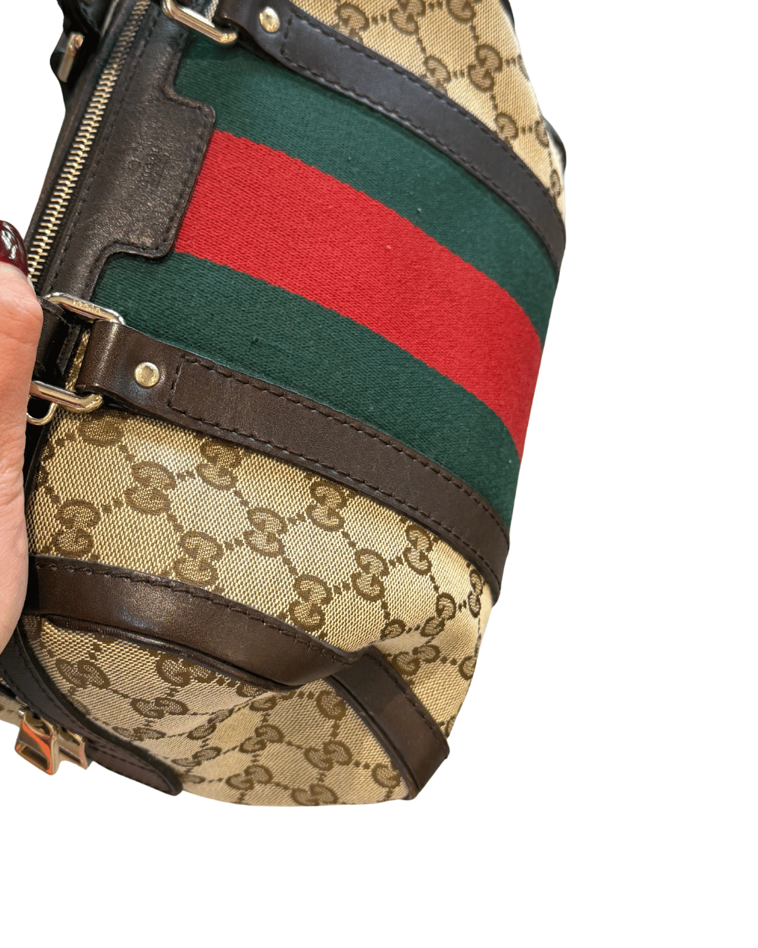 BAULETTO GUCCI BOSTON GG SUPREME FASCIA WEB