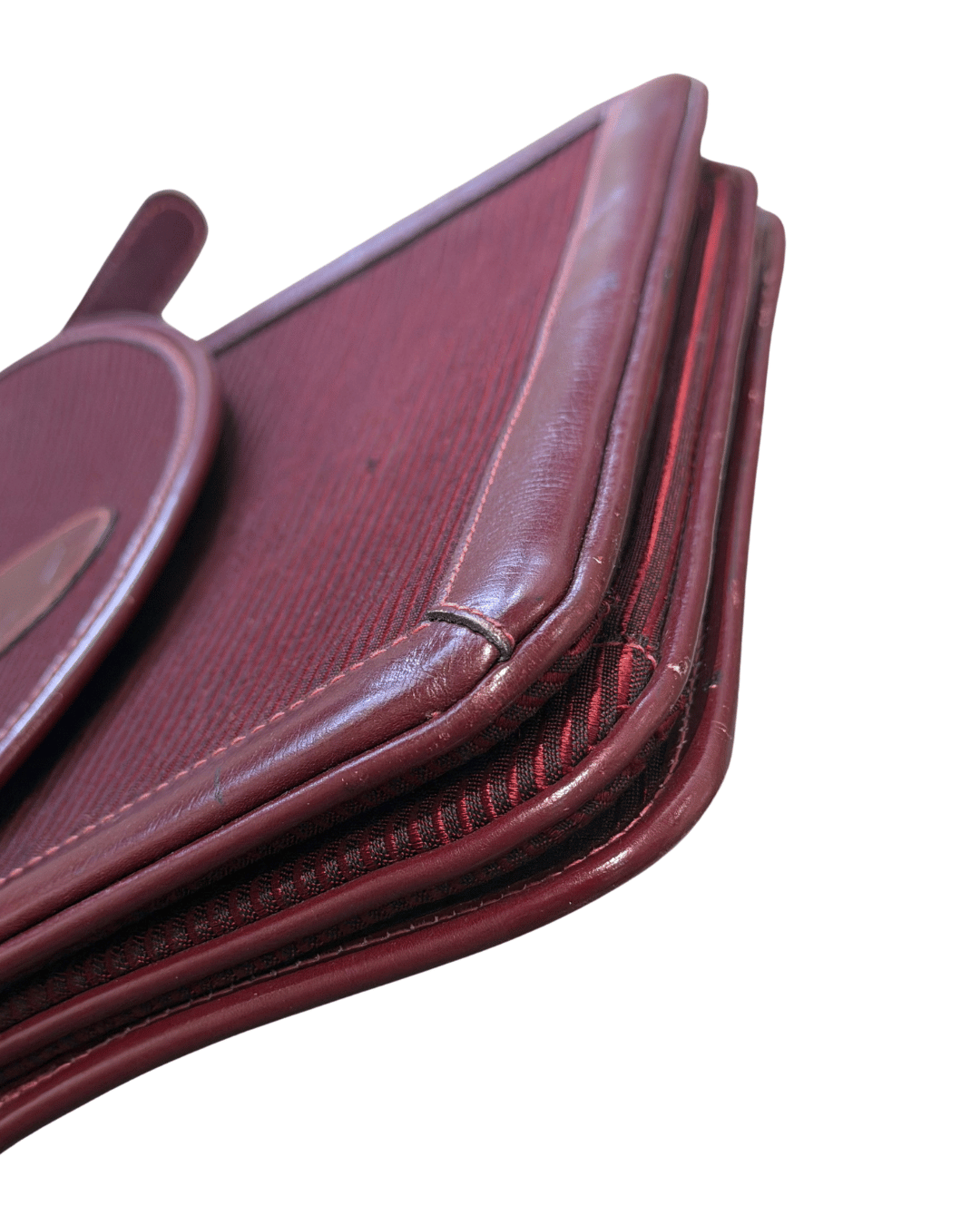 POCHETTE VINTAGE YSL BORDEAUX