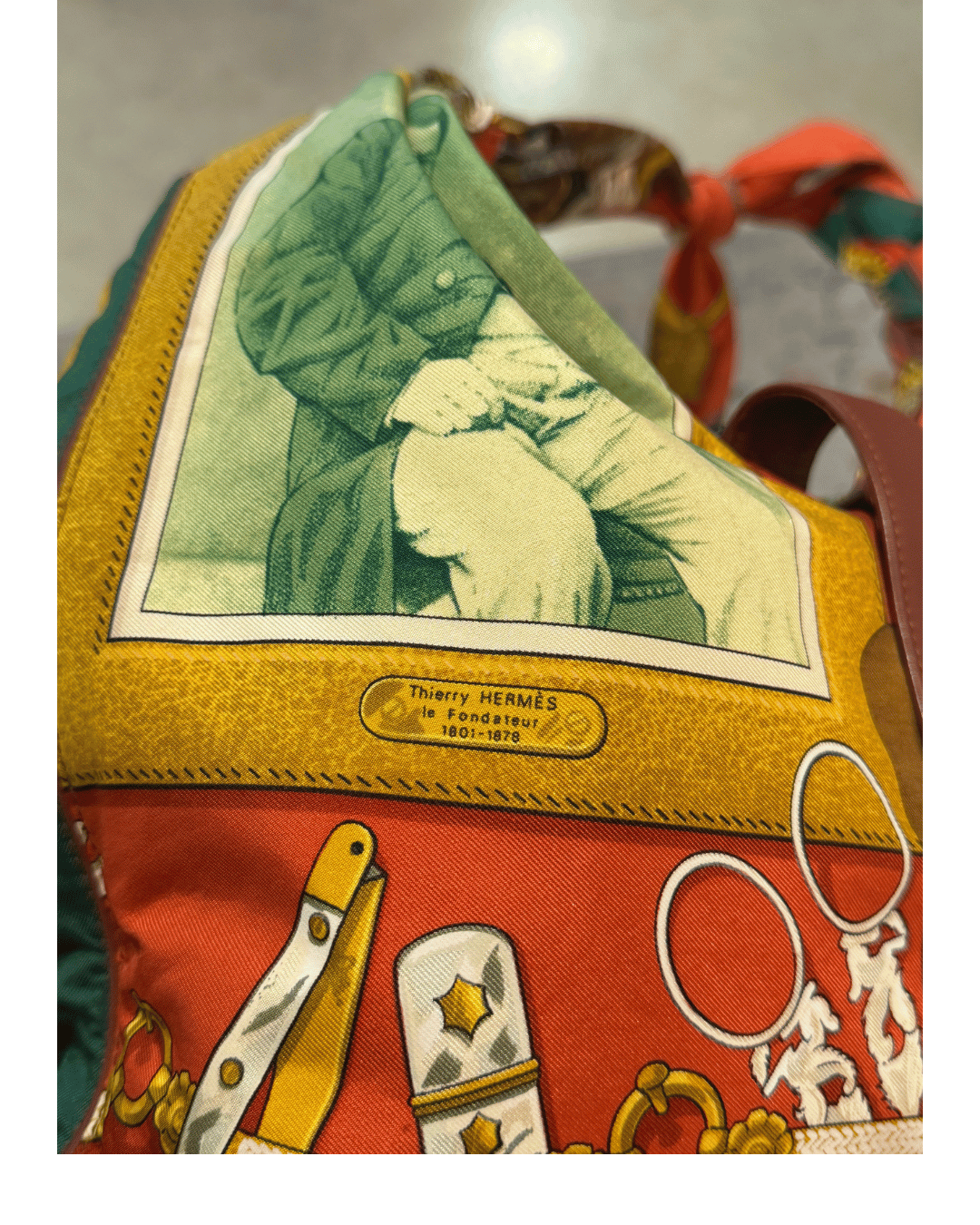 BORSA SECCHIELLO HERMES CARRE SILK CITY