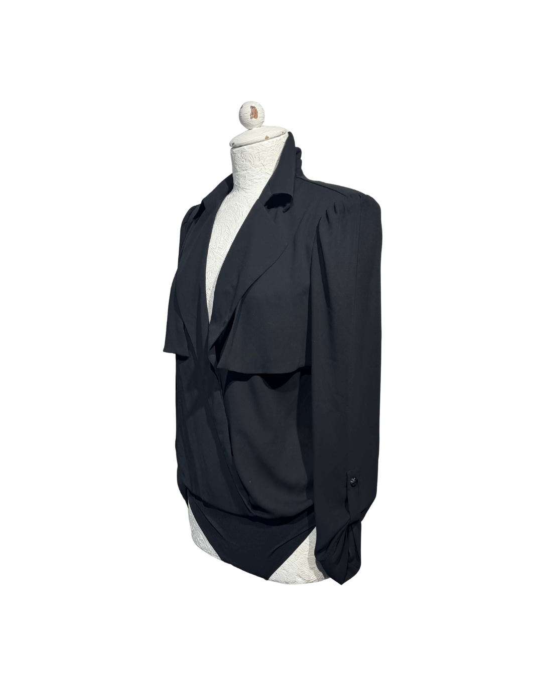 BODY CAMICIA ELISABETTA FRANCHI NERA Tg 42