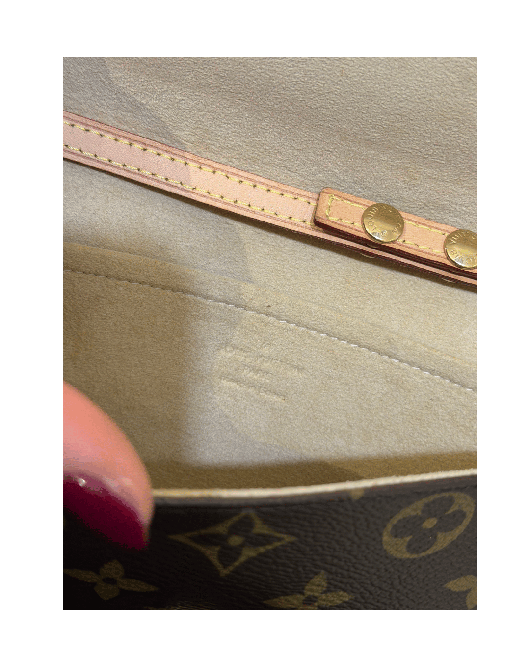 POCHETTE LOUIS VUITTON TWIN GM MONOGRAM