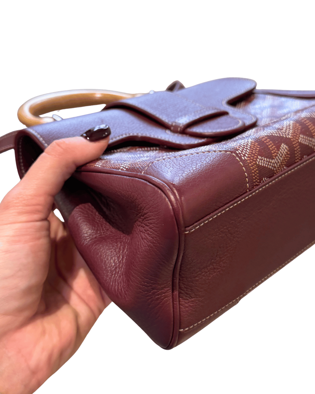SAIGON MINI GOYARD BORDEAUX
