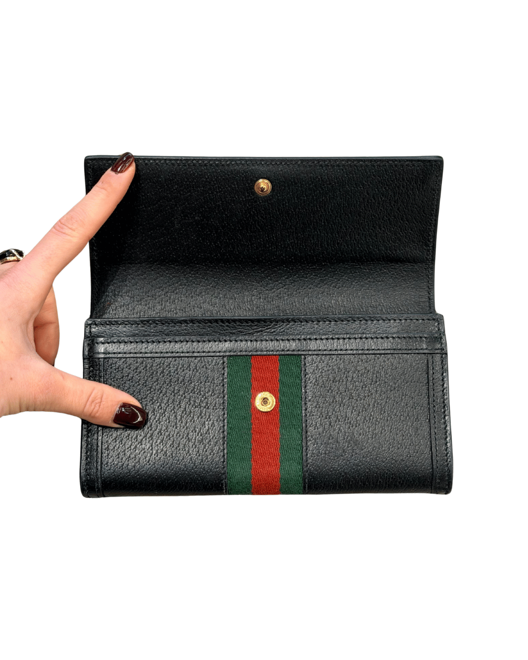 PORTAFOGLIO GUCCI OPHIDIA NERO