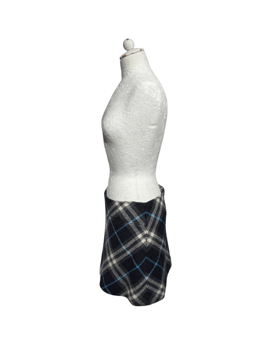 GONNA BURBERRY TARTAN NERA