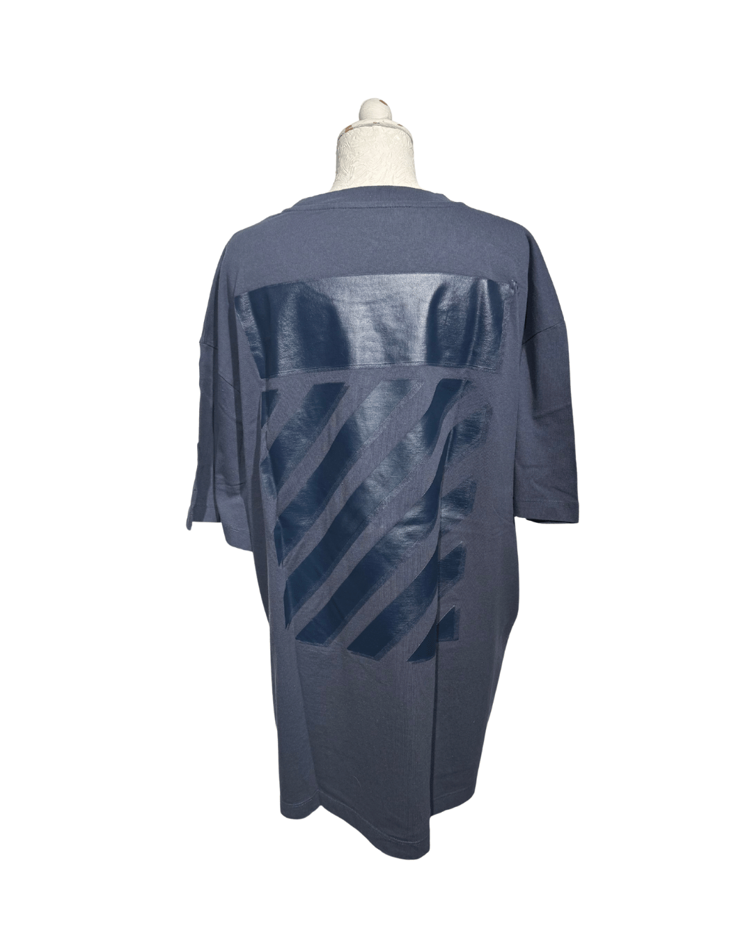 TSHIRT OFF WHITE BLU  "SEASONAL"