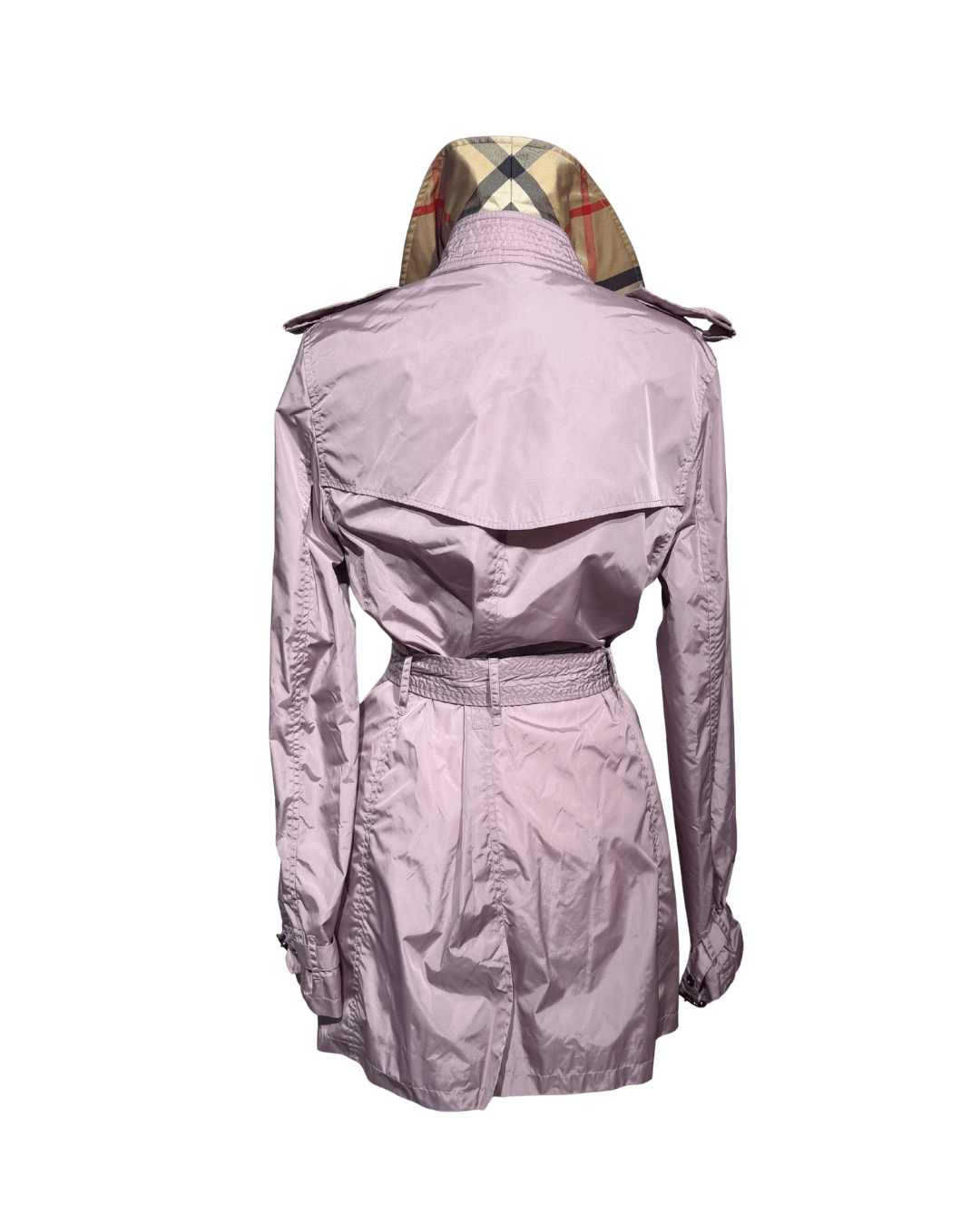 IMPERMEABILE BURBERRY LILLA Tg 40