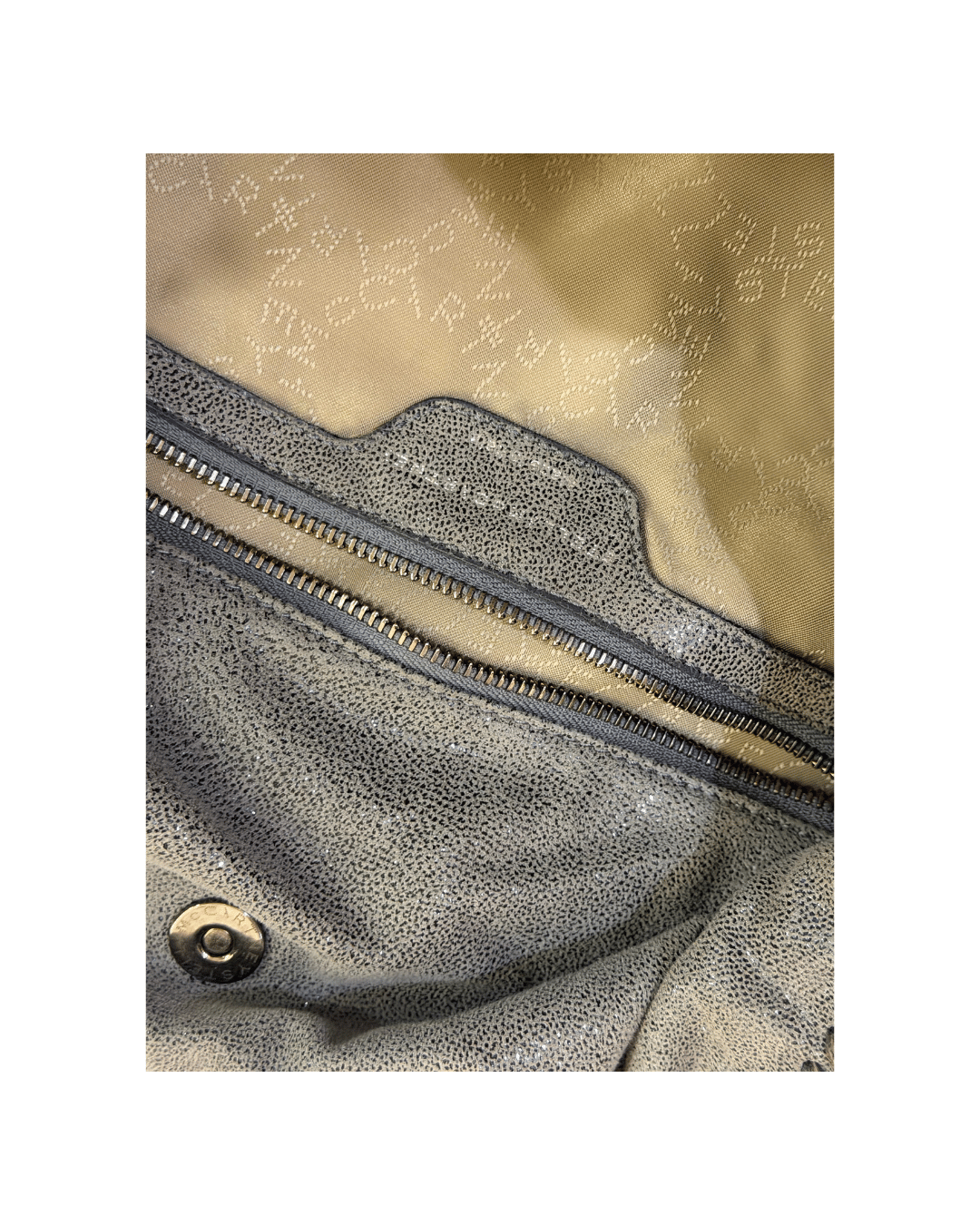 STELLA MCCARTNEY FALABELLA GRIGIA DUE CATENE