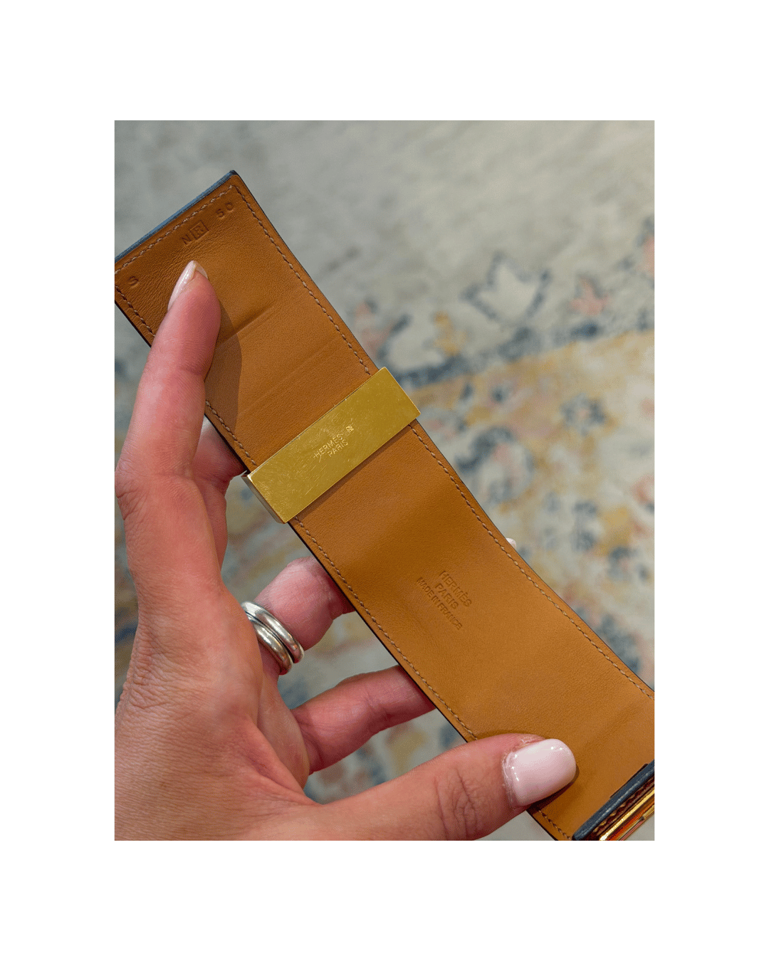 BRACCIALE HERMES COLLIER DE CHIEN BORDEAUX