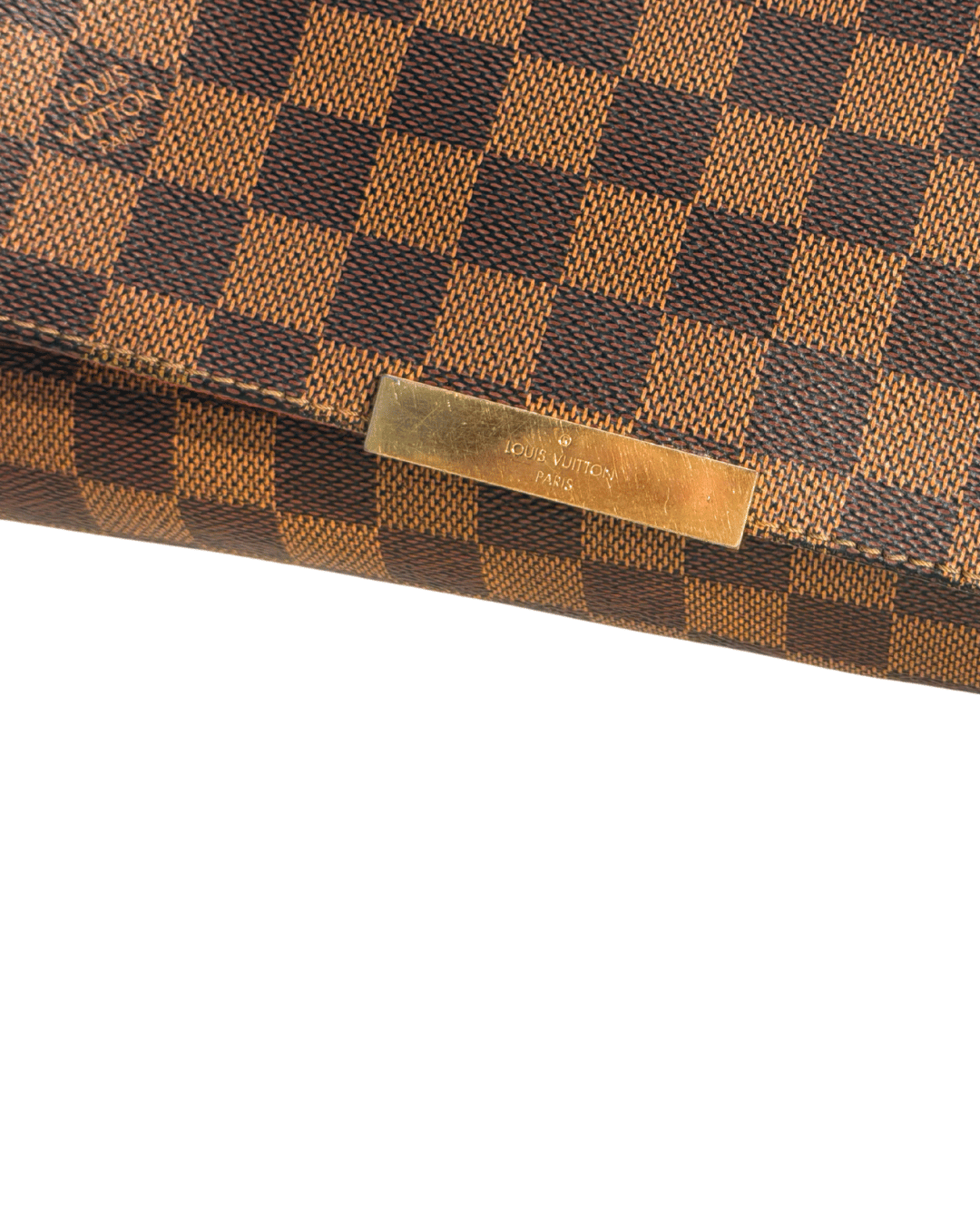 POCHETTE FAVORITE MM LOUIS VUITTON DAMIER EBENE