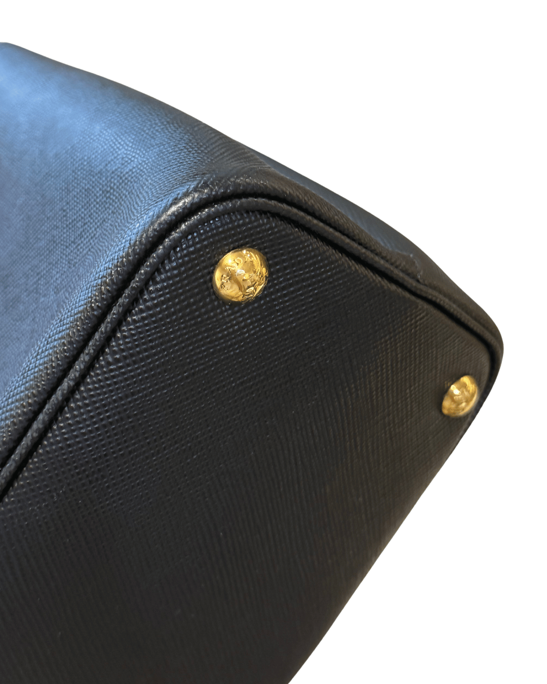 PRADA DOUBLE NERA CON MANICI STAMPA COCCO FUCSIA