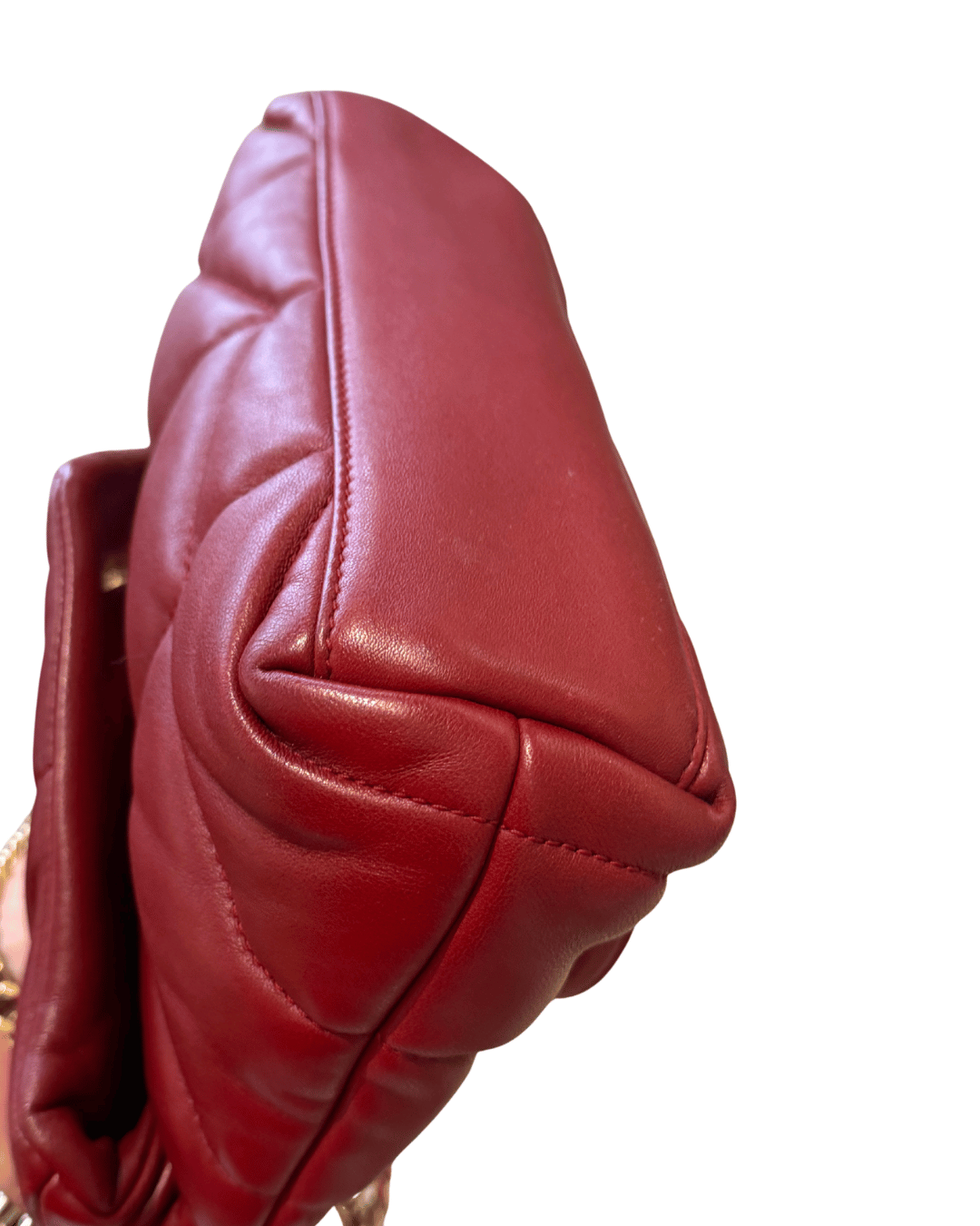 PUFFER TOY YSL ROSSA/BORDEAUX