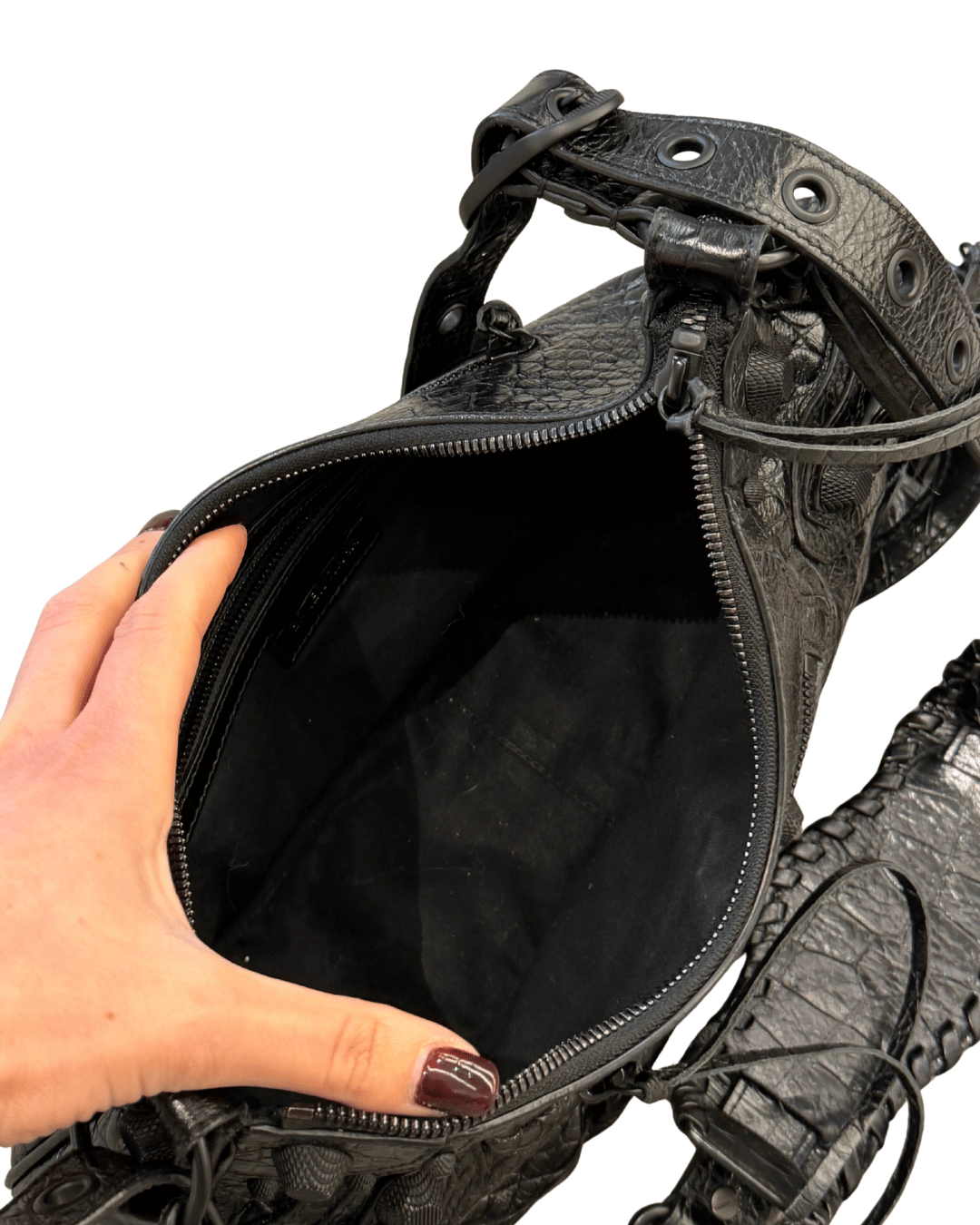 BALENCIAGA LE CAGOLE TRACOLLA NERA