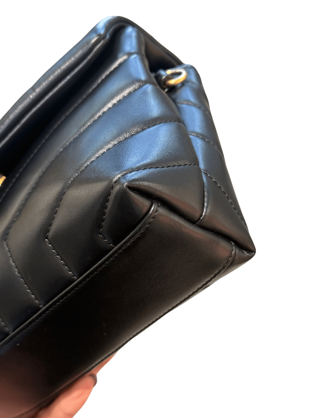 LOULOU TOY YSL NERA HARDWARE DORATO