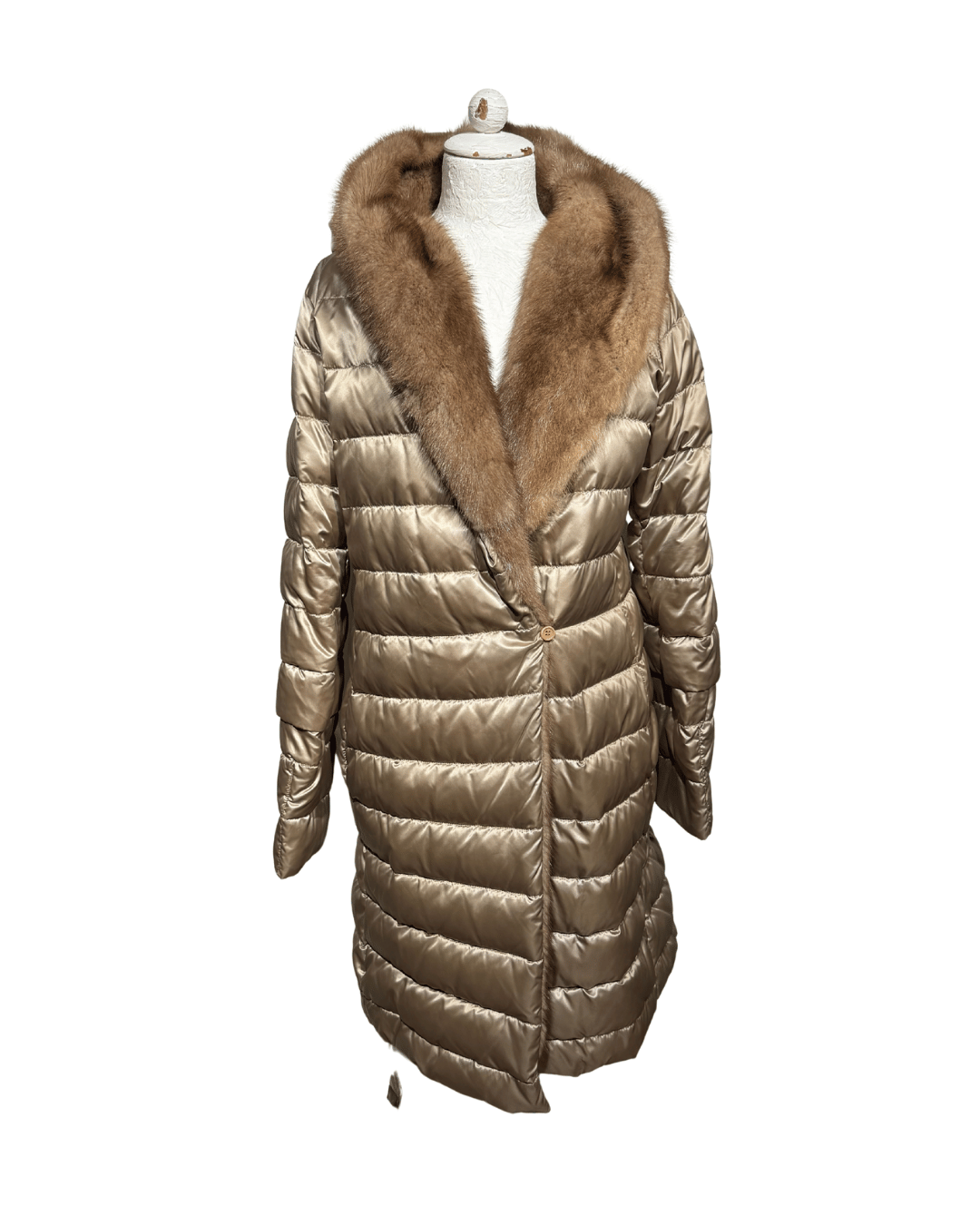 PIUMINO DOUBLE FACE MAXMARA CON VISONE