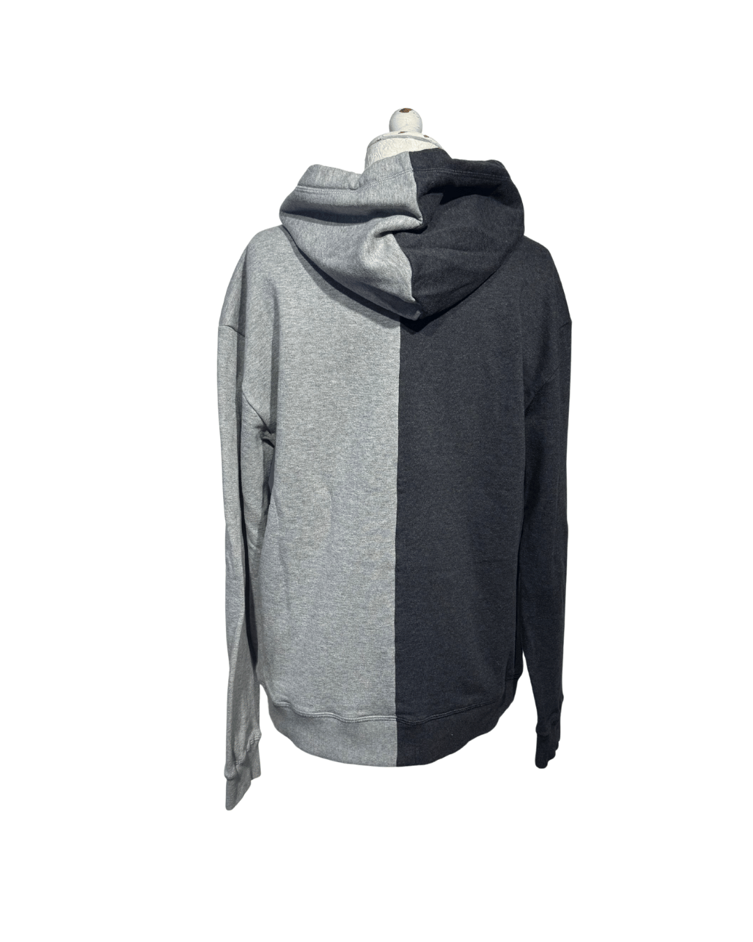 FELPA GRIGIA BICOLORE VALETINO