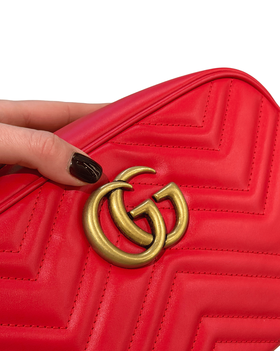 GUCCI CAMERA BAG ROSSA