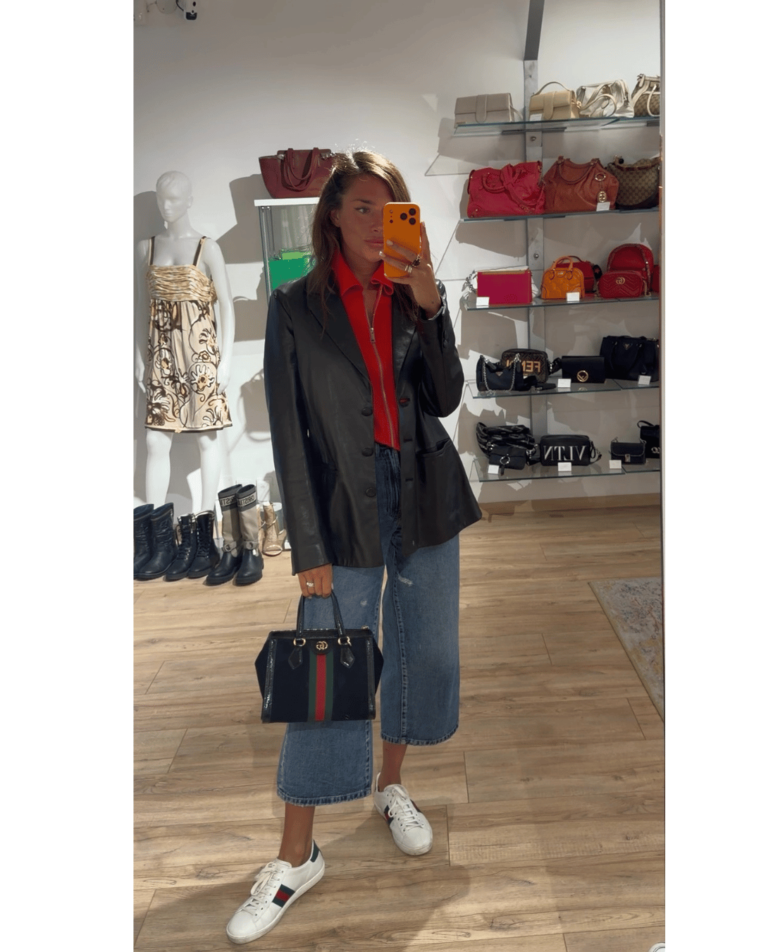 GIACCA PELLE NERA DROMe Tg XL