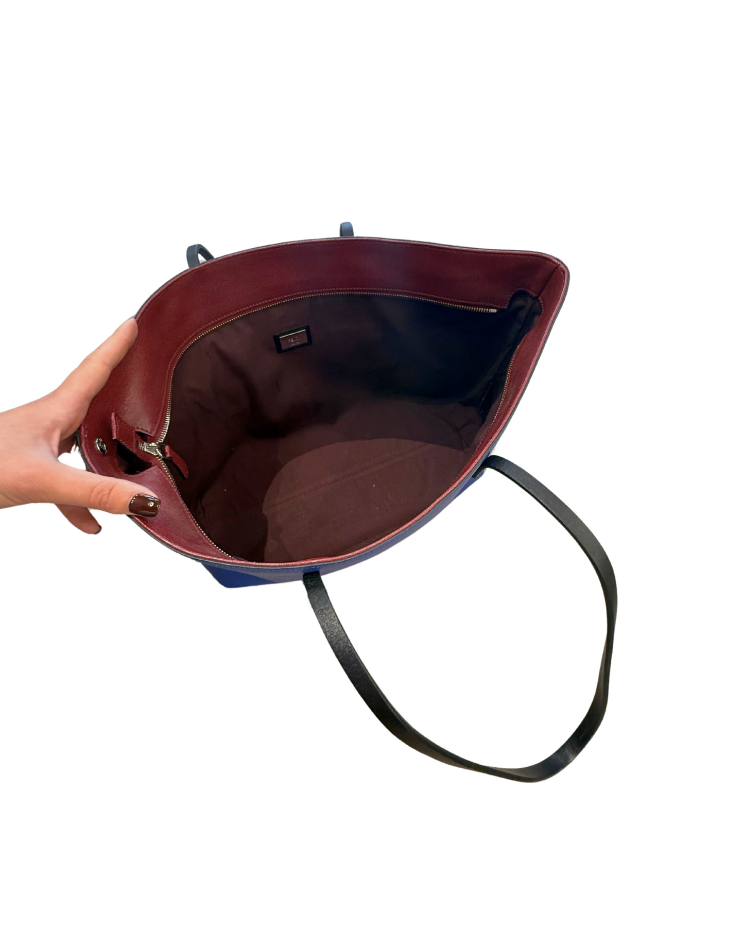 SHOPPER FENDI MONSTER BLU