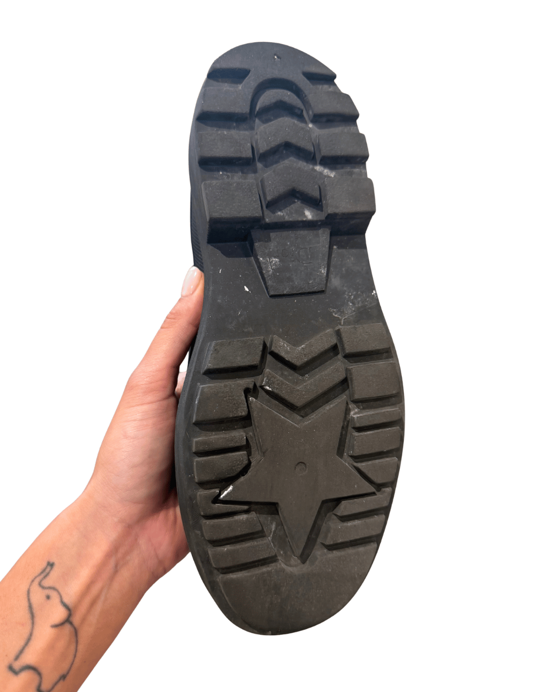 STIVALETTI CHELSEA DIOR EXPLORER PELLE NERA Nr 38
