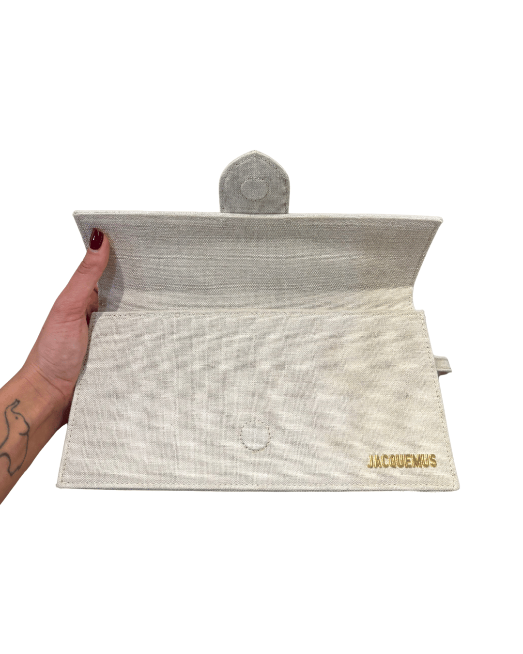 LE BAMBINO LONG JACQUEMUS TESSUTO SABBIA