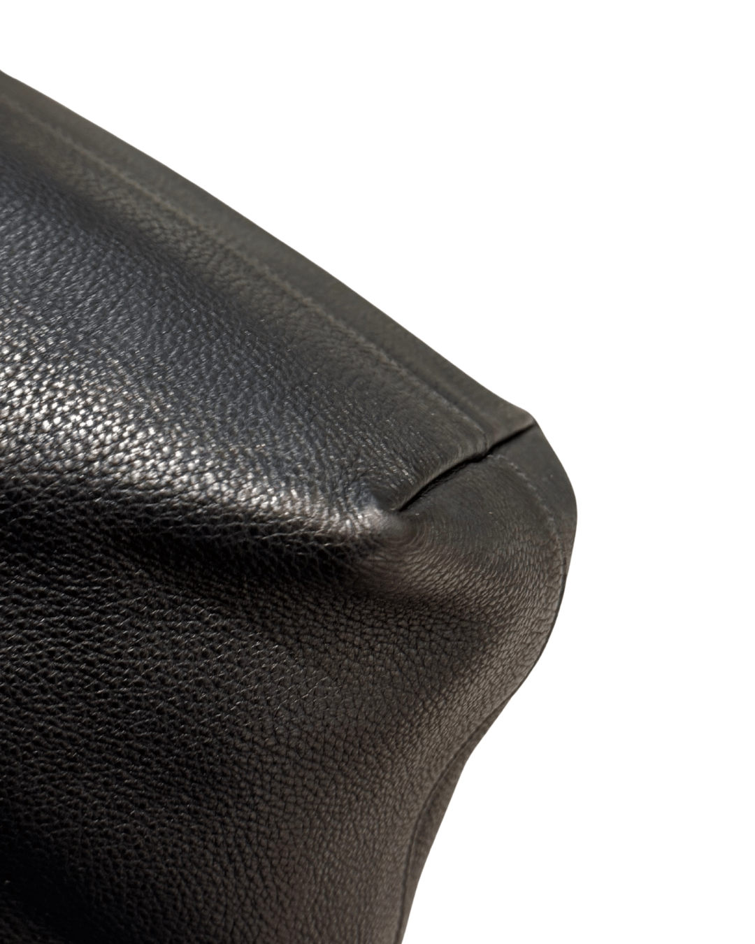 PRADA SHOPPER PELLE NERA MARTELLATA