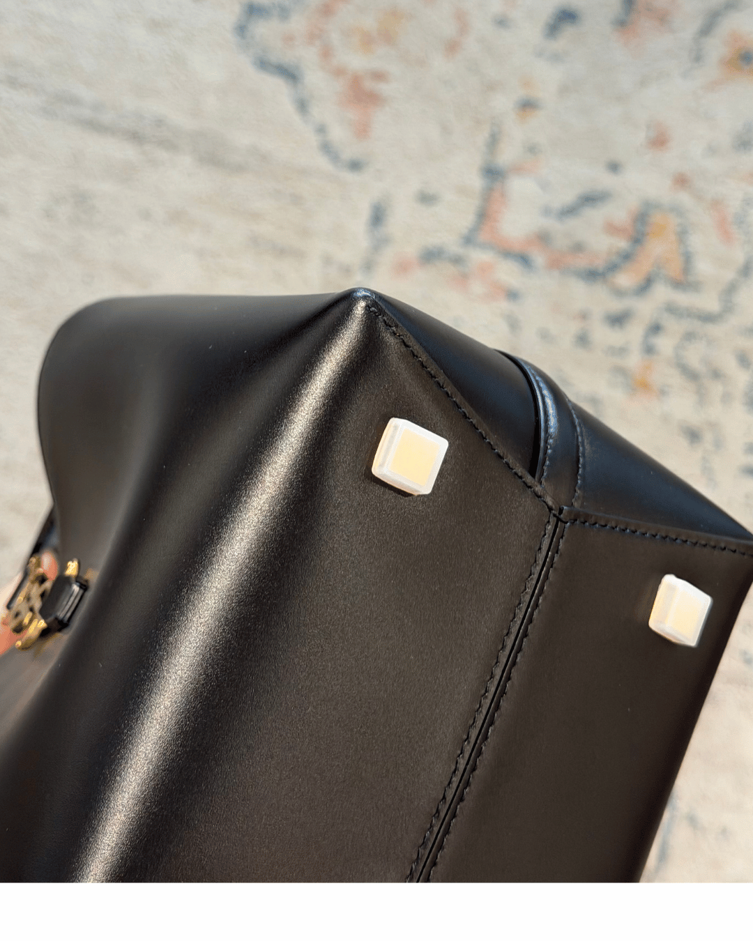 SECCHIELLO 37 SMALL YSL NERO LUCIDO