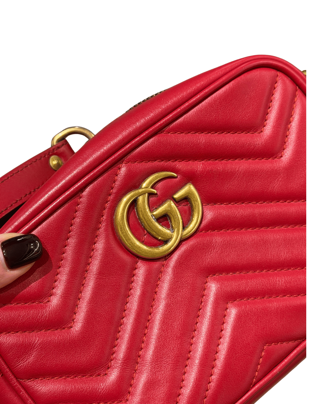 MINI CAMERA BAG GUCCI ROSSA