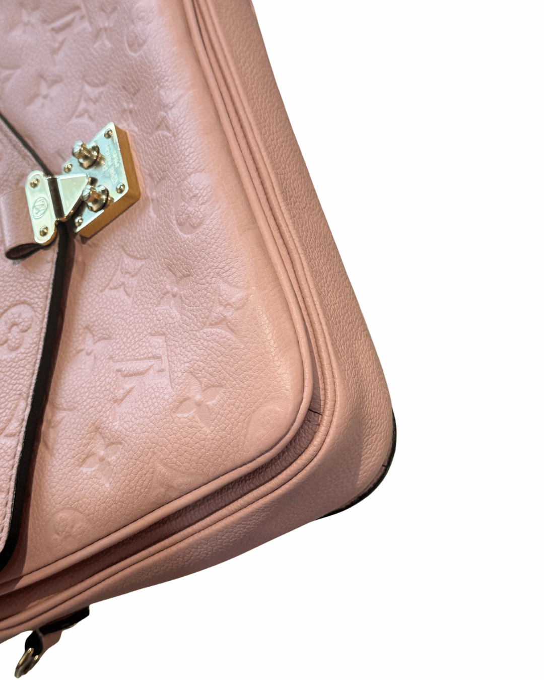 METIS LOUIS VUITTON IN PELLE IMPRESSA ROSA BABY
