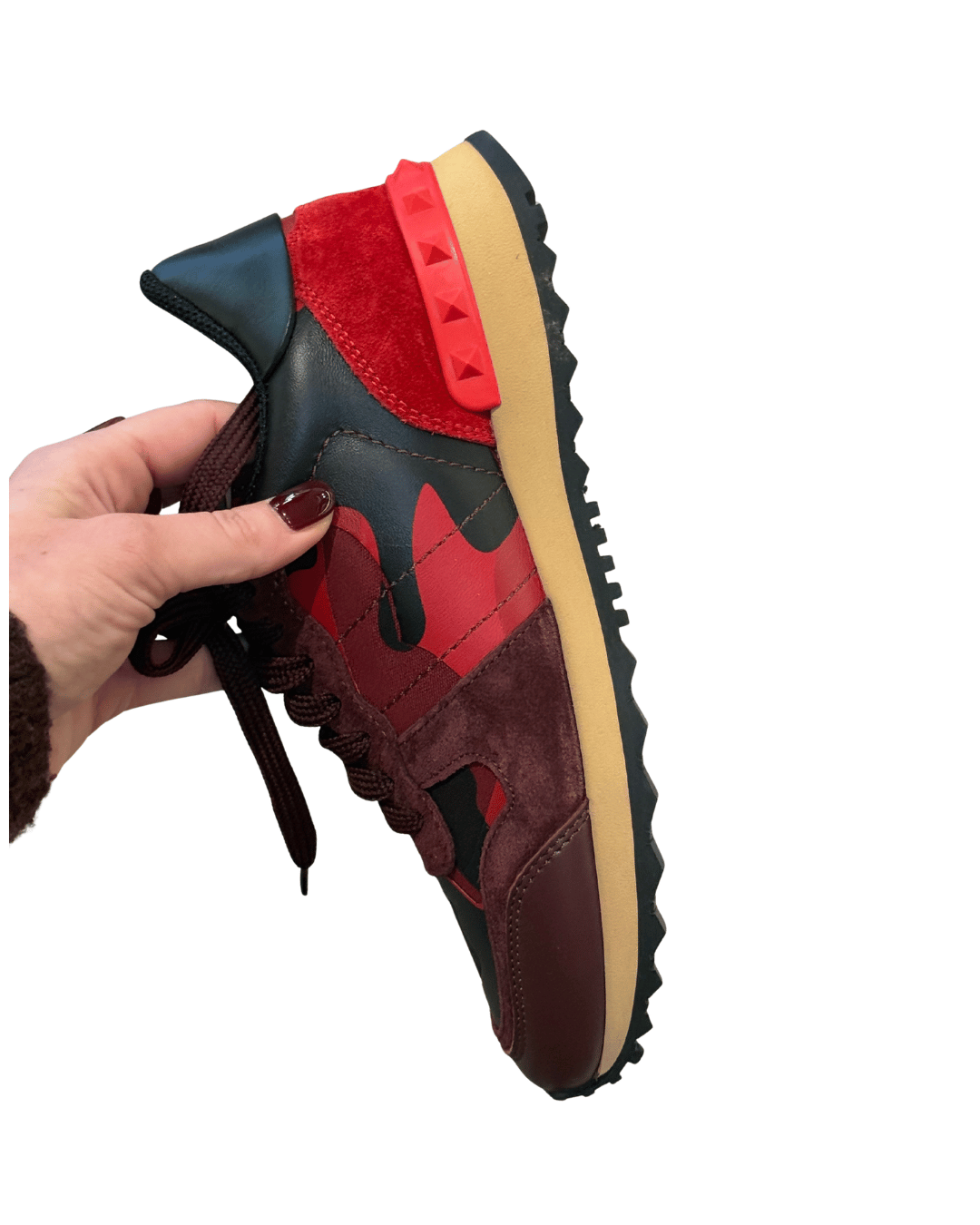 SNEAKERS ROCKRUNNER VALENTINO TONI ROSSO Nr 36.5