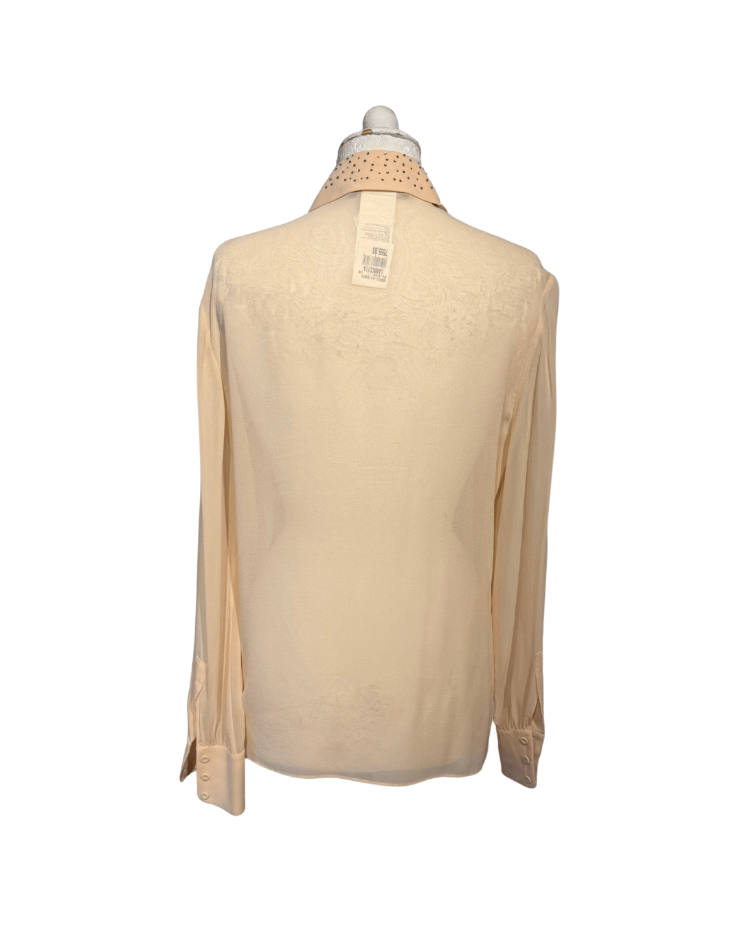 CAMICIA MAX MARA SETA CON STRASS Tg 40
