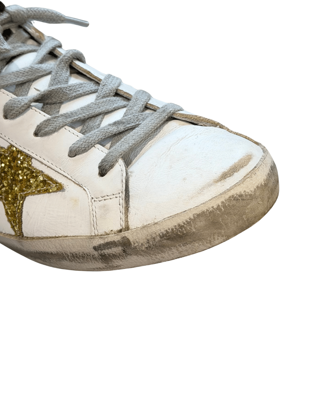 GOLDEN GOOSE SUPERSTAR BIANCHE STELLA ORO Nr 39