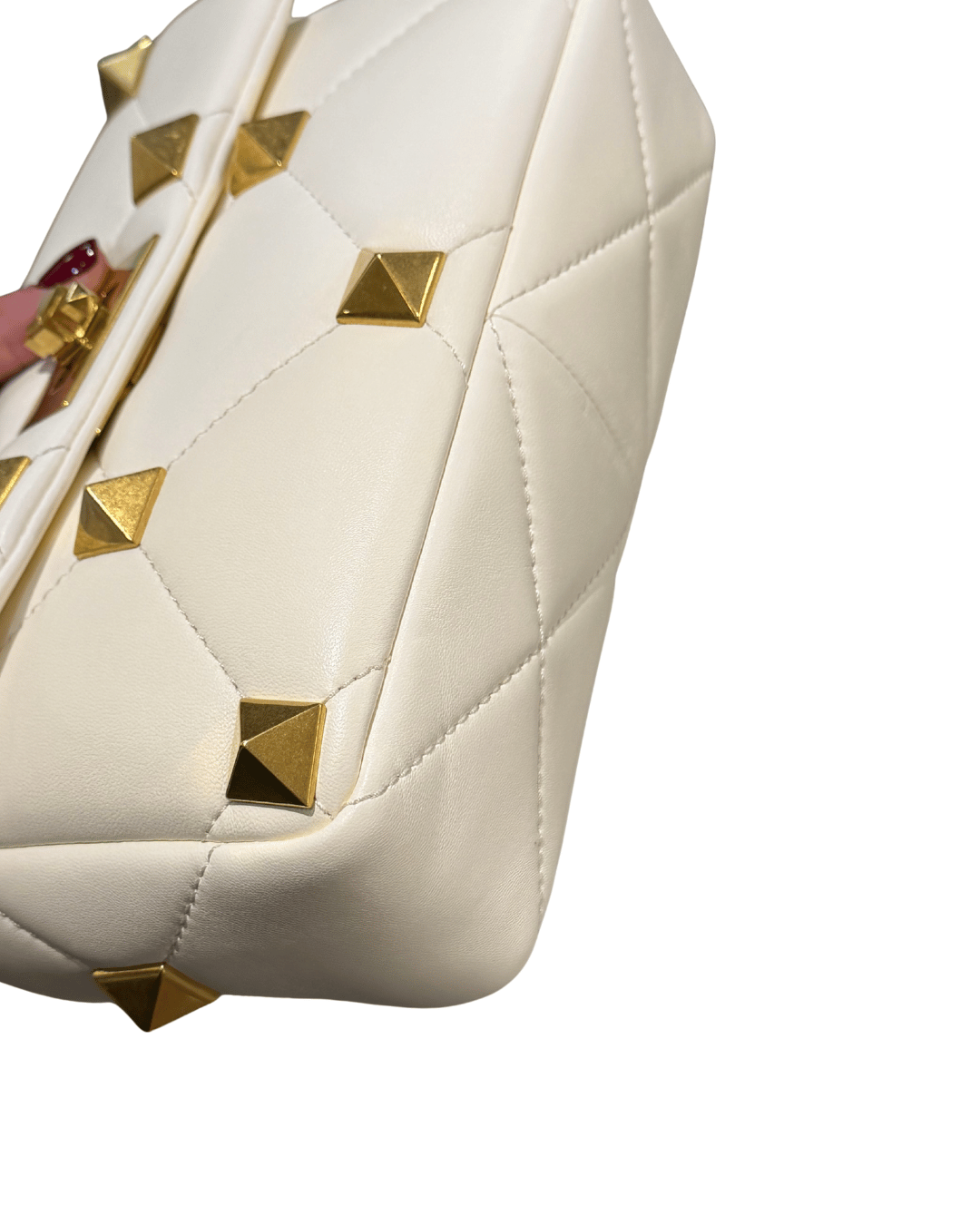 VALENTINO ROMAN STUD AVORIO MEDIA