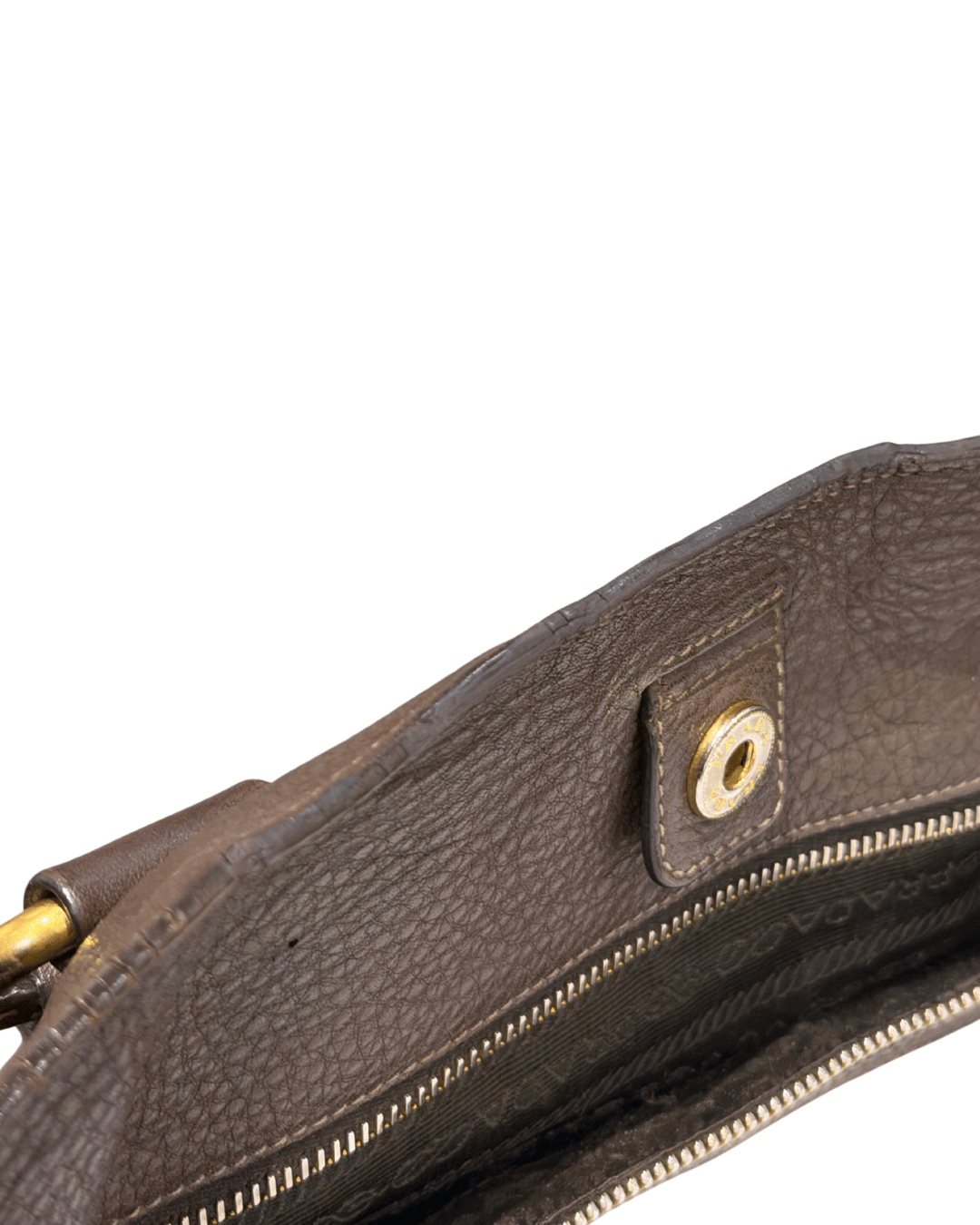 TOTE BAG PRADA COLOR CIOCCOLATO