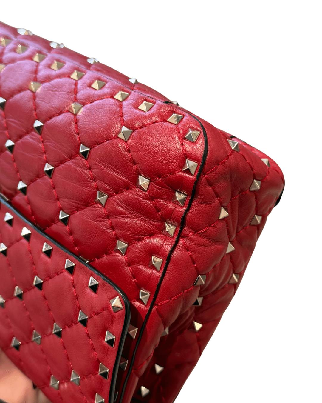VALENTINO SPIKE MEDIA ROSSA