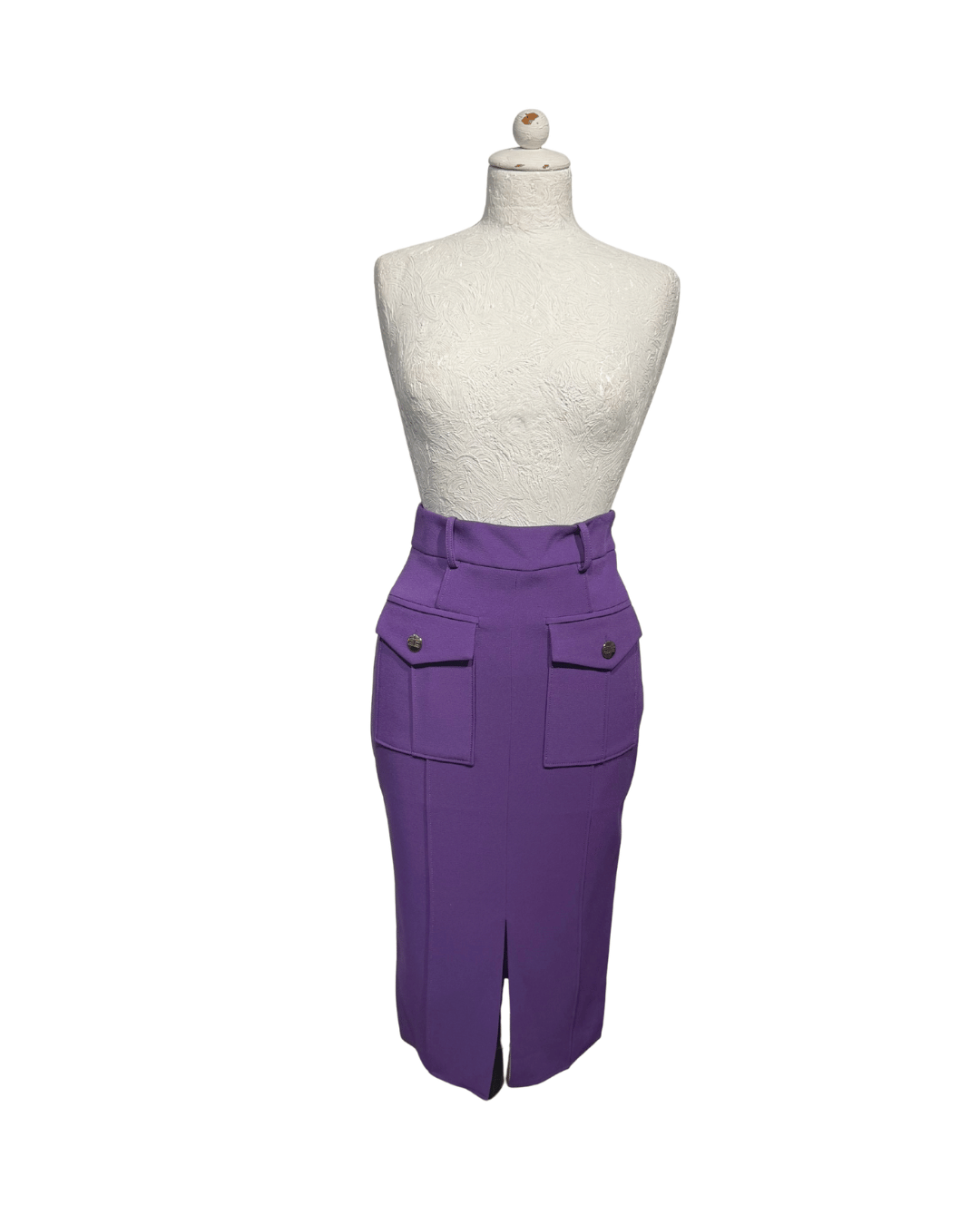 GONNA TUBINO ELISABETTA FRANCHI VIOLA Tg 40