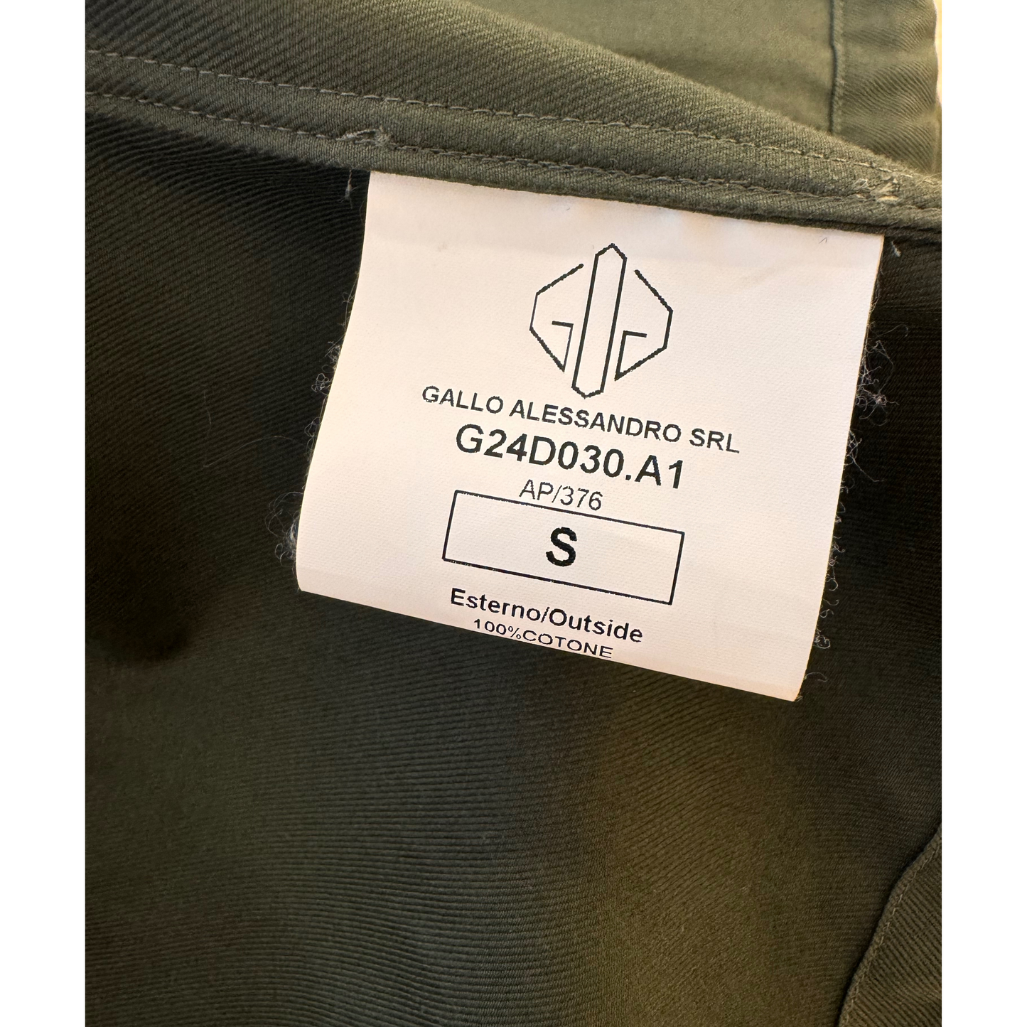 GIACCA GOLDEN GOOSE VERDE