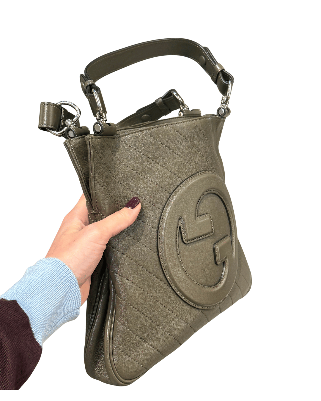 GUCCI BLONDIE TORTORA/FANGO