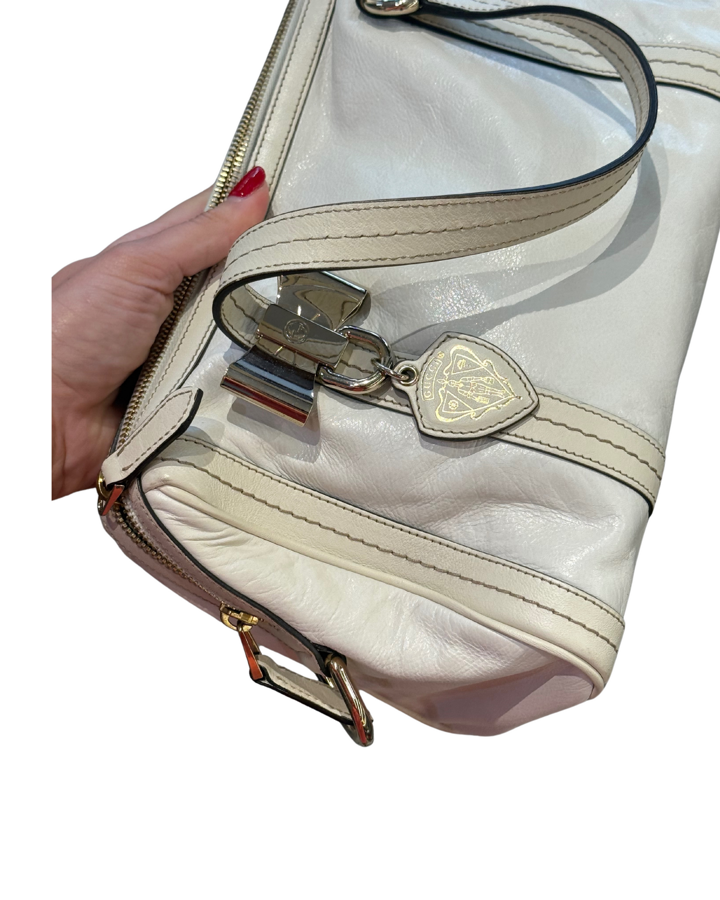 BAULETTO BOSTON GUCCI AVORIO